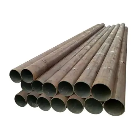 This is a picture of SS400 Carbon Steel Pipe ASTM A500 Q235B BS 4360 Grade 43A