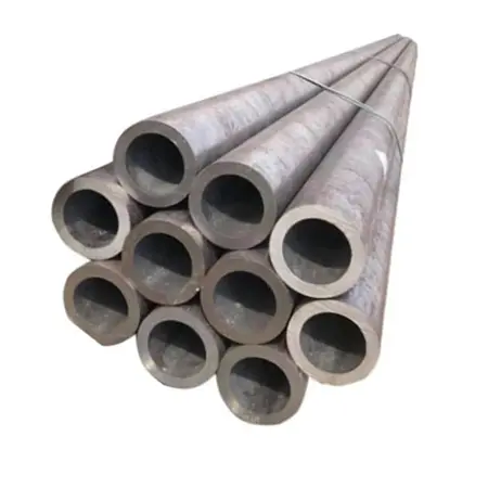 This is a picture of ASTM A53 Carbon Steel Pipe JIS G3454 8162 DIN 2448